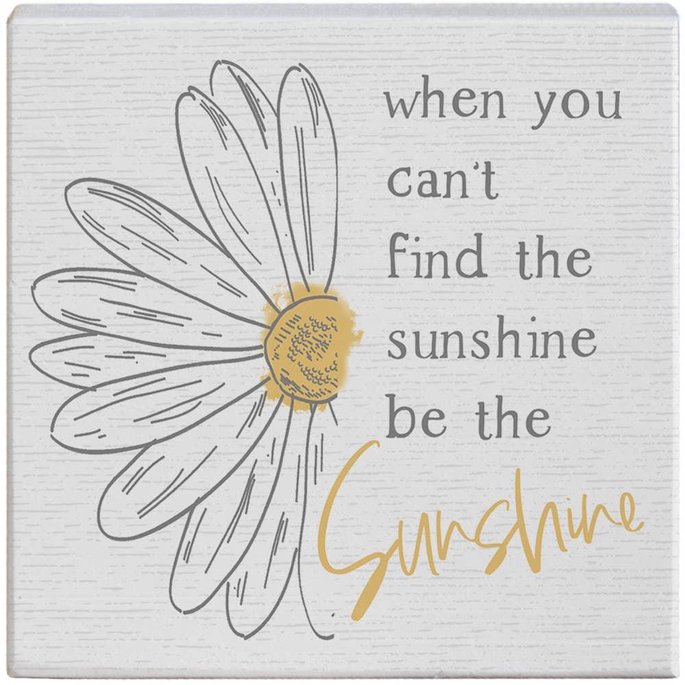 Be The Sunshine - Gift-A-Block - Faith Beyond Grace