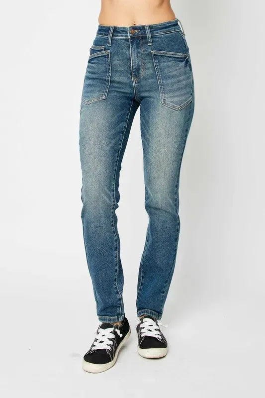 Judy Blue Full Size High Waist Skinny Jeans - Faith Beyond Grace
