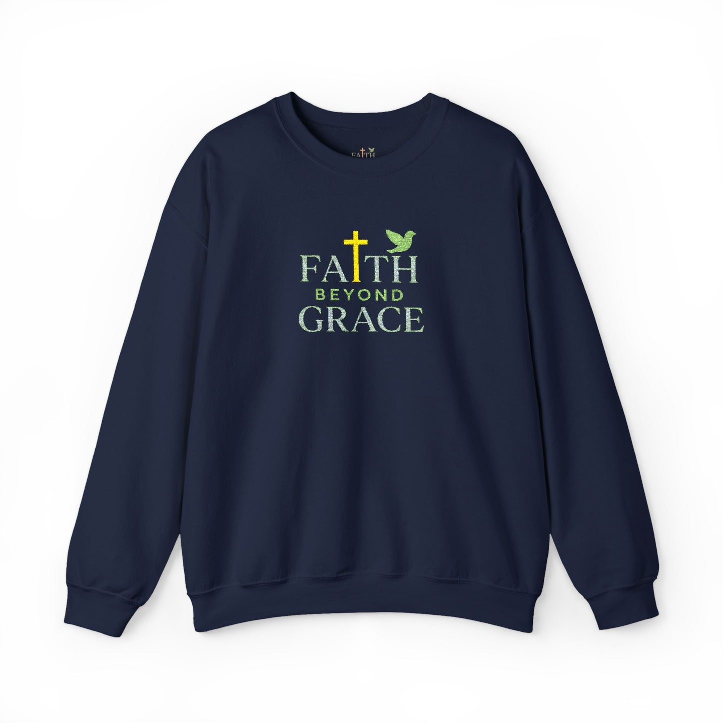 Inspirational Faith Crewneck Sweatshirt - Cozy Gift, Spiritual Apparel, Everyday Wear, Christian Clothing, Religious Gift