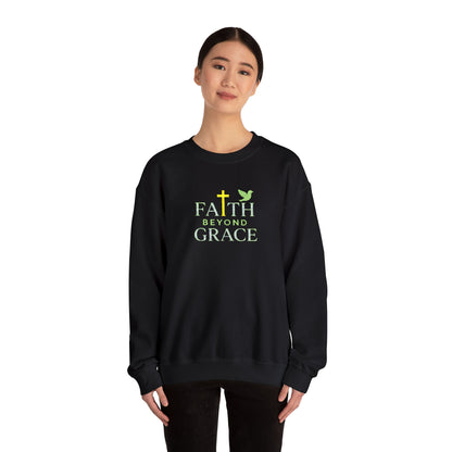 Inspirational Faith Crewneck Sweatshirt - Cozy Gift, Spiritual Apparel, Everyday Wear, Christian Clothing, Religious Gift