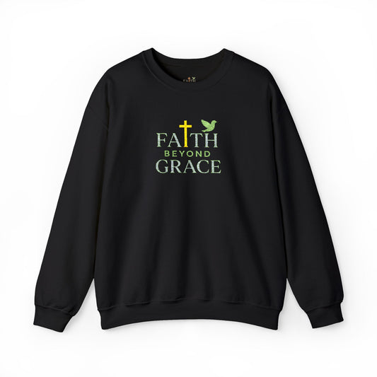 Inspirational Faith Crewneck Sweatshirt - Cozy Gift, Spiritual Apparel, Everyday Wear, Christian Clothing, Religious Gift