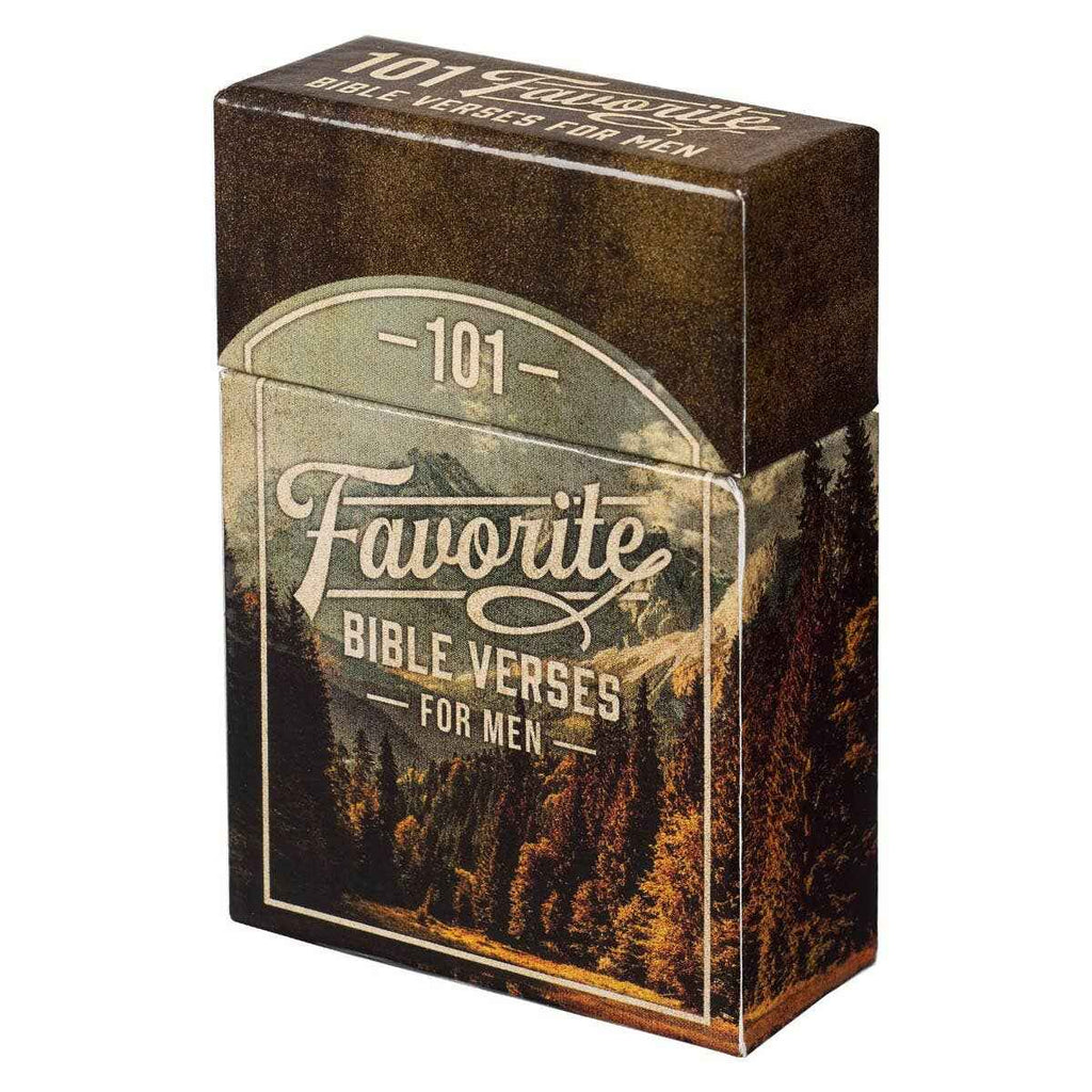 Box of Blessings Favorite Bible Verses for Men
