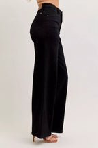 Judy Blue High-Waisted Wide Leg Jeans - Faith Beyond Grace