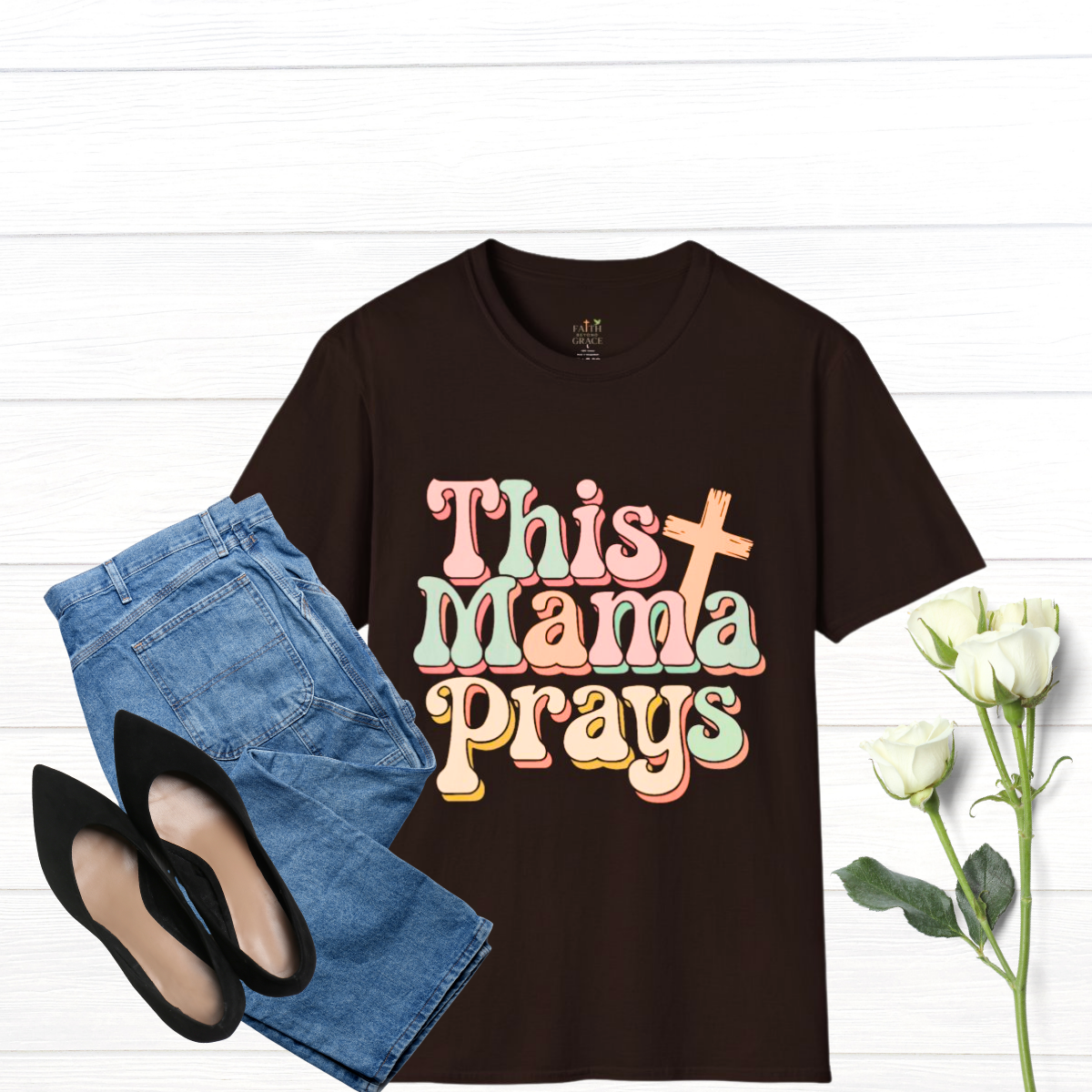 Faith-Inspired Mama Tee
