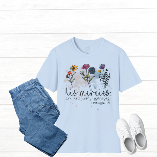 Floral Inspirational Tee