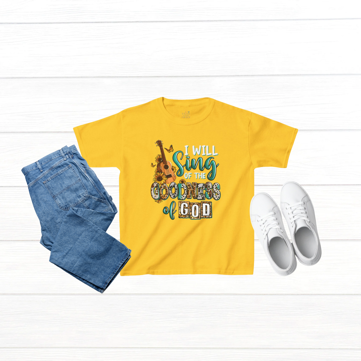 Kids Sing of the Goodness Of God Tee