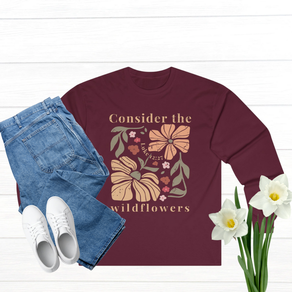 Consider the Wildflowers Long Sleeve Tee