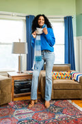 Judy Blue Mid Rise Thermal Bootcut Jeans - Faith Beyond Grace