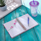 All Things Through Christ Multi-colored Floral Large Wirebou