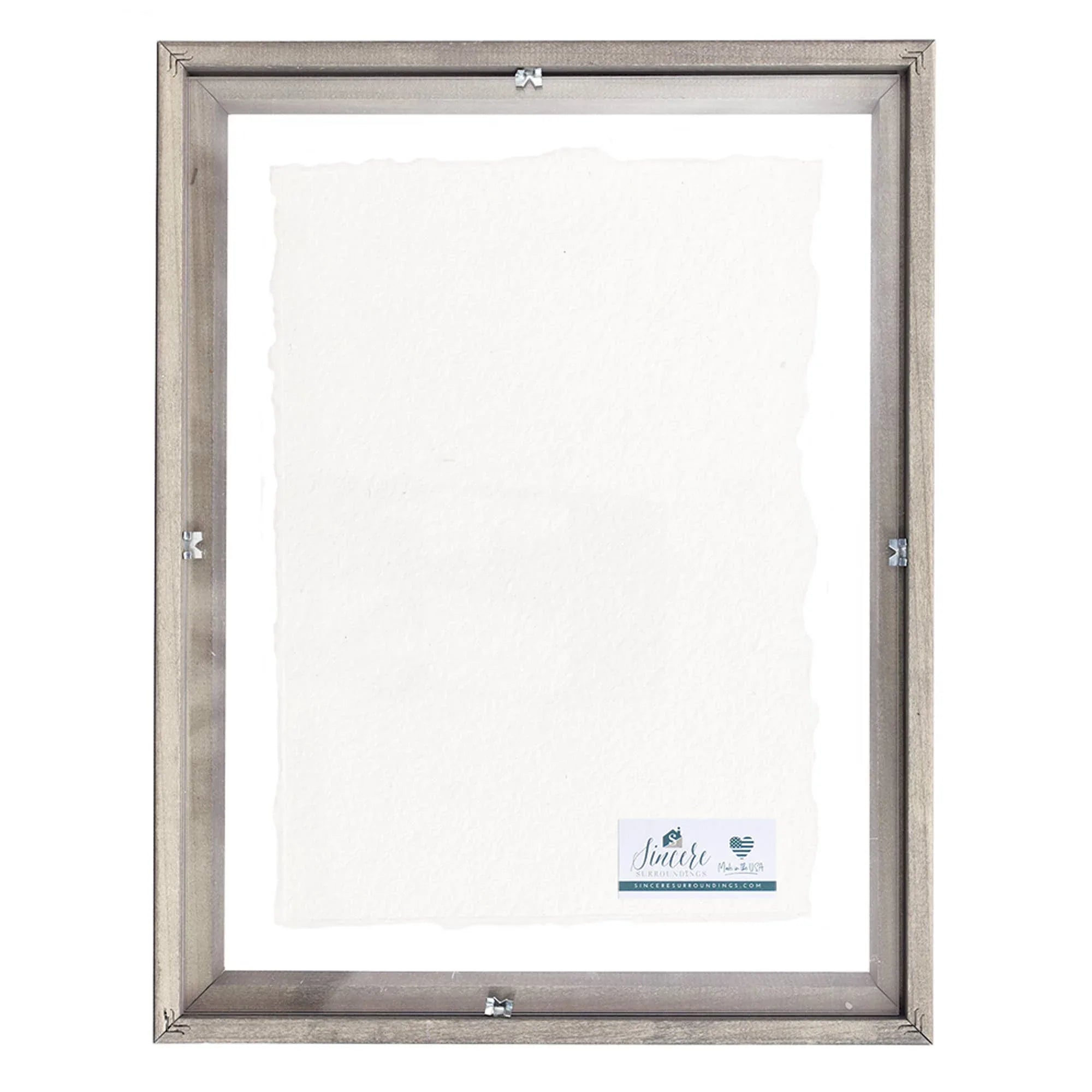 God Bless America Flag - Floating Art Rectangle - Faith Beyond Grace