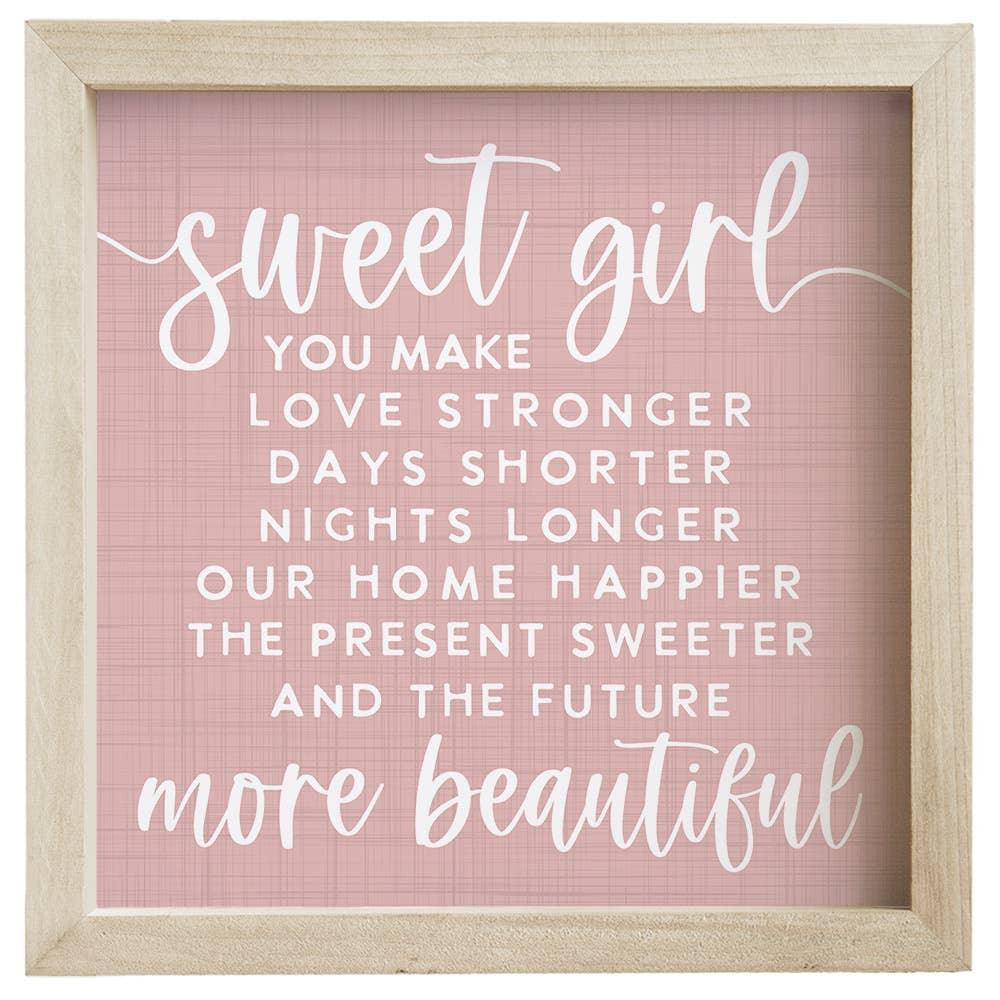 Sweet Girl Pink Rustic Frames - Charming Rustic Pink Frames for Your Decor - Faith Beyond Grace