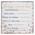Always Remember Verses - Perfect Pallets - Faith Beyond Grace