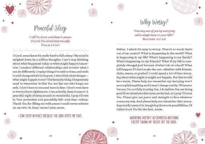 200 Prayers to Encourage a Teen Girl's Heart