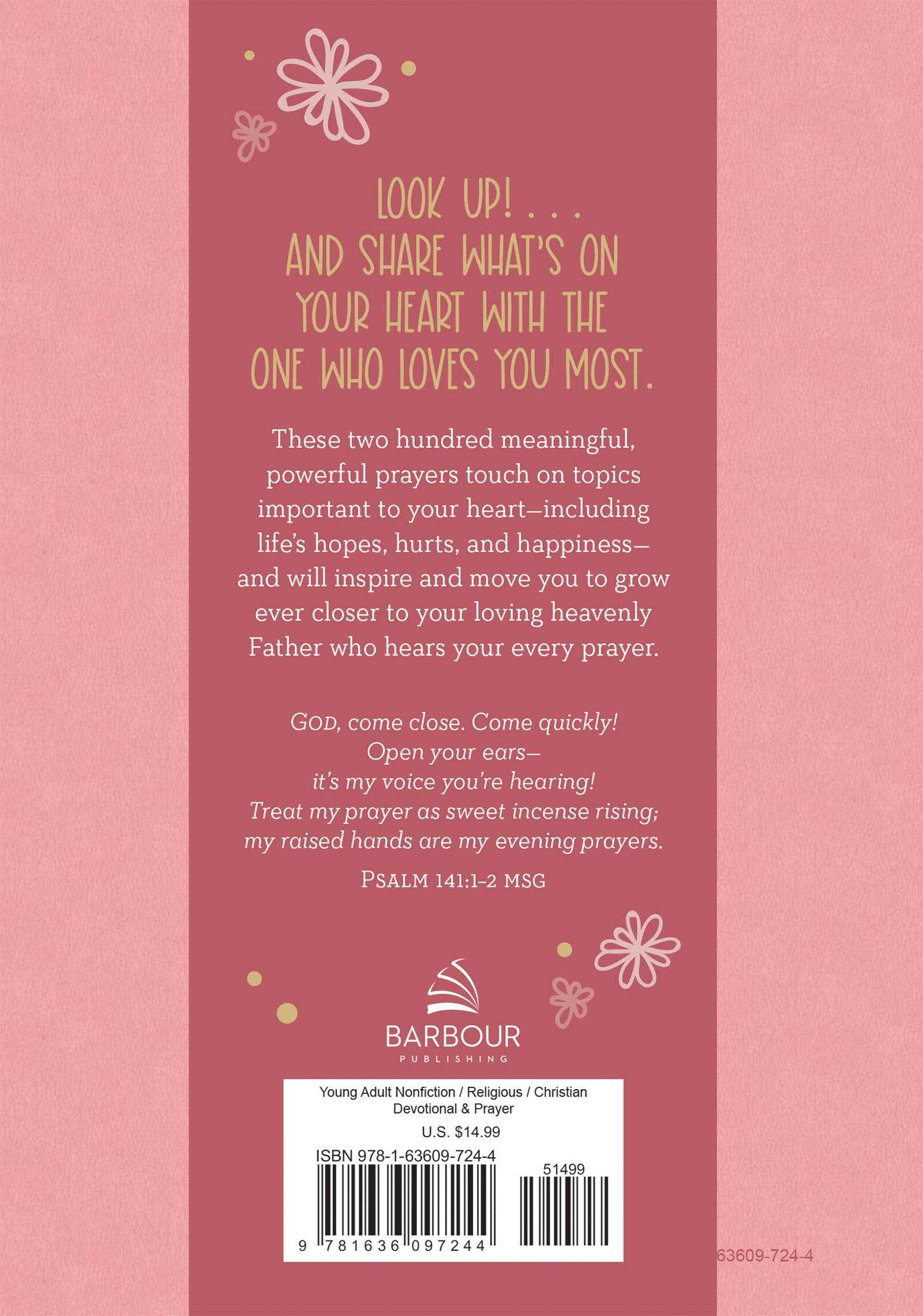 200 Prayers to Encourage a Teen Girl's Heart