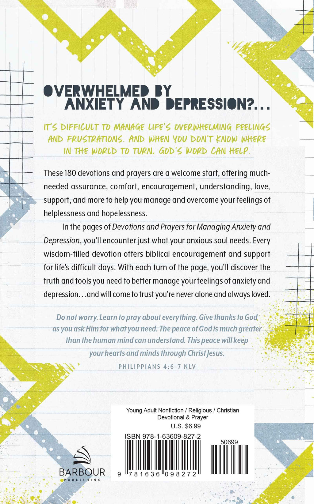Devotions and Prayers for Managing Anxiety and Depression (t