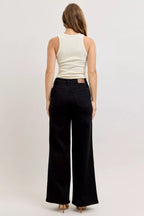 Judy Blue High-Waisted Wide Leg Jeans - Faith Beyond Grace