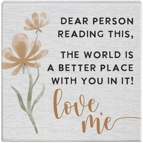 Dear Person Reading - Gift-A-Block - Faith Beyond Grace