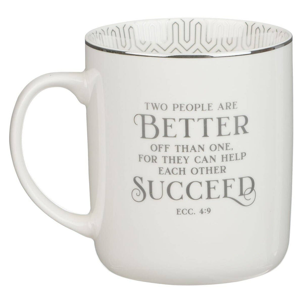 Mug Set 2pc Mr. & Mrs. 1 Cor. 13:4