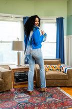 Judy Blue Mid Rise Thermal Bootcut Jeans - Faith Beyond Grace