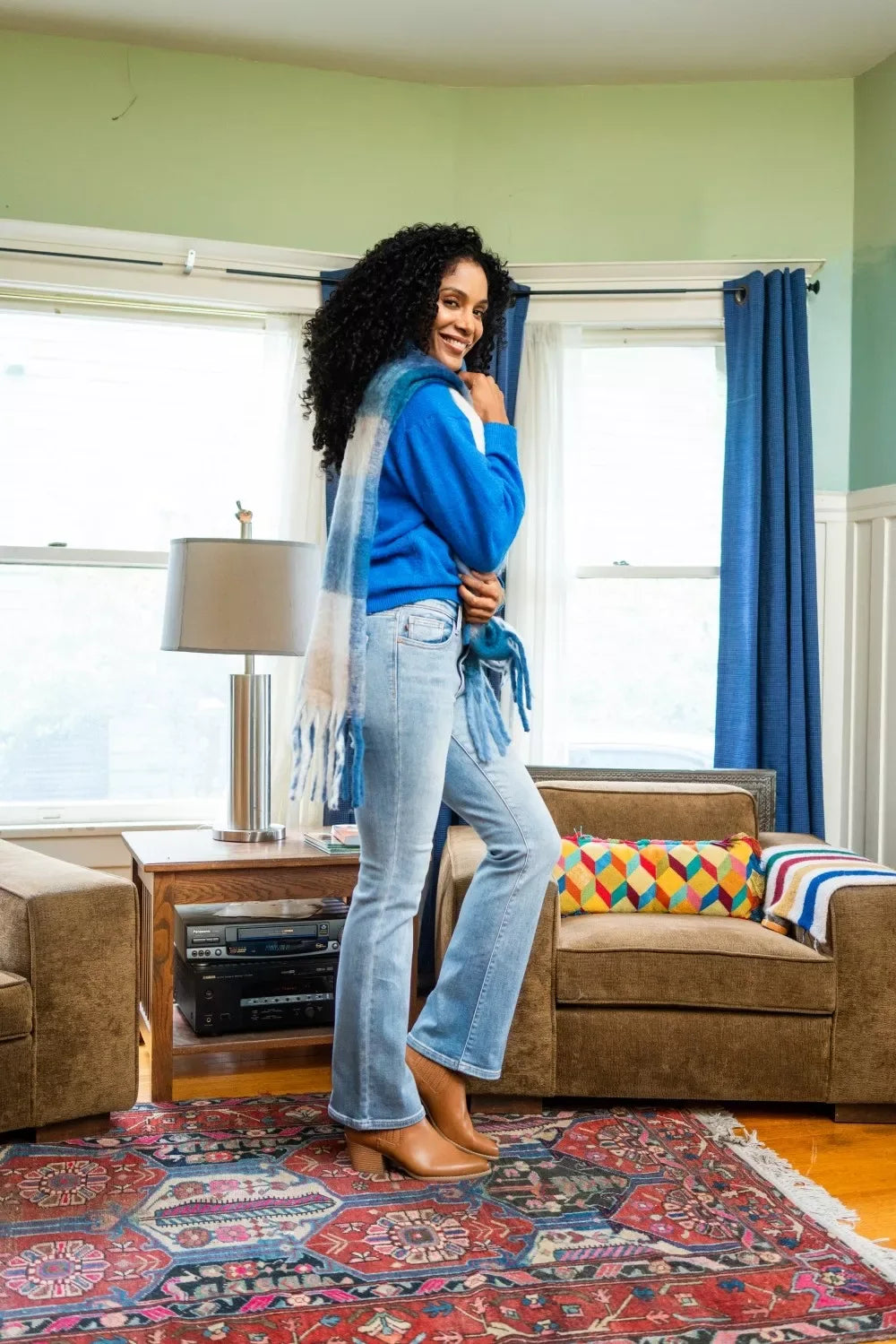 Judy Blue Mid Rise Thermal Bootcut Jeans - Faith Beyond Grace