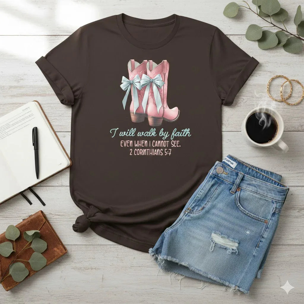 Walk by Faith-boots - Faith Beyond Grace