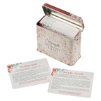 Cards in Tin Strength for a Woman's Heart