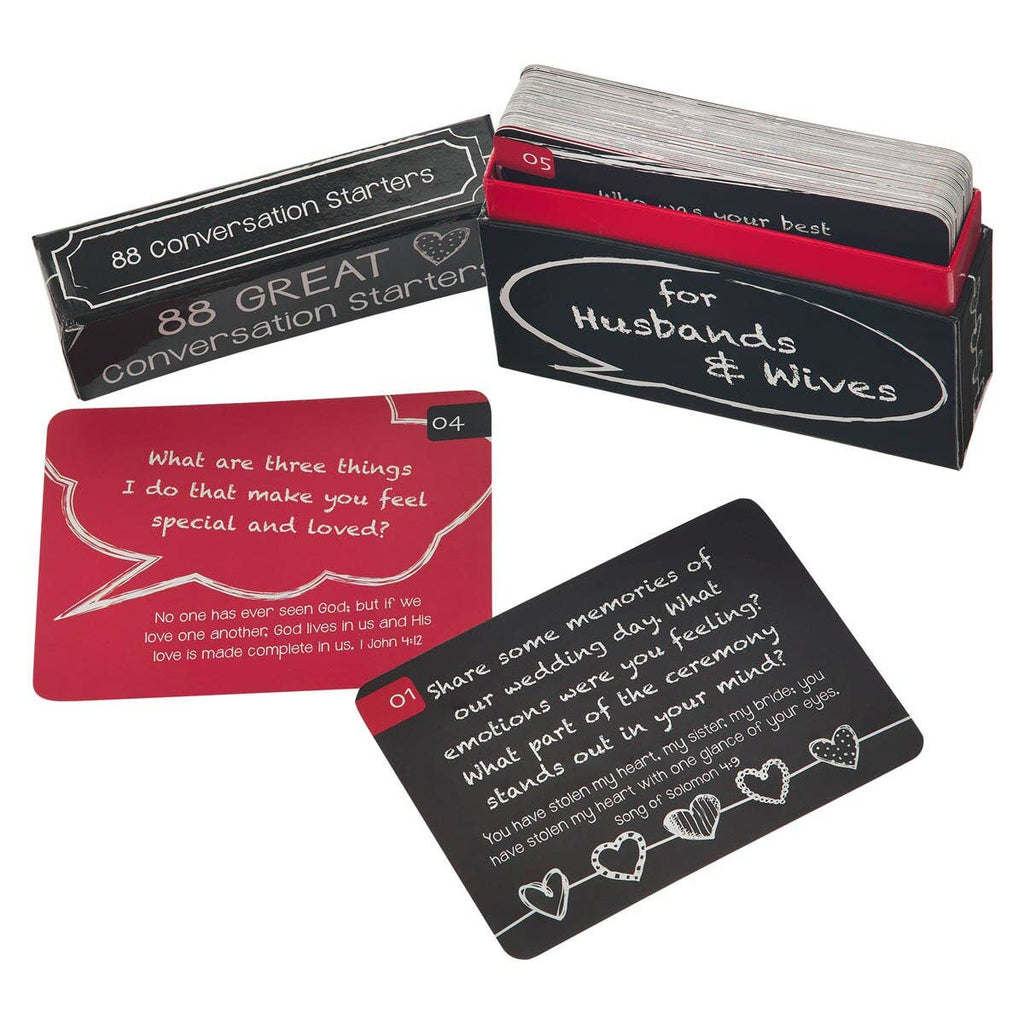 88 Conversation Starters for Husbands & Wives