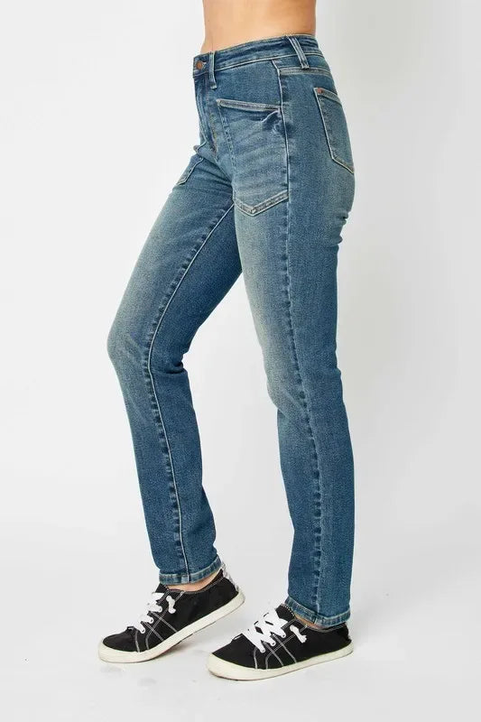Judy Blue Full Size High Waist Skinny Jeans - Faith Beyond Grace