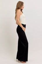 Judy Blue High-Waisted Wide Leg Jeans - Faith Beyond Grace