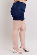 Judy Blue Plus Size High Waist Denim Shorts - Faith Beyond Grace