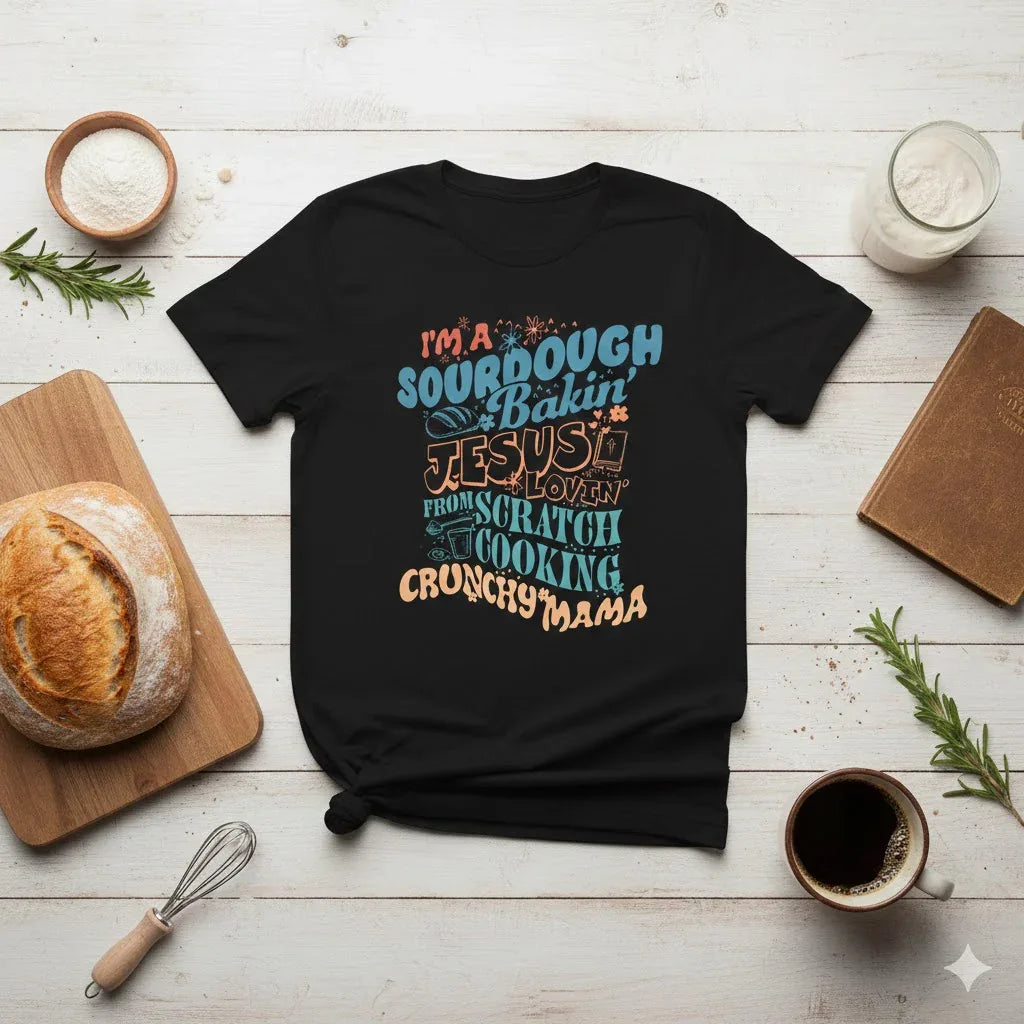 Sourdough baking Crunchy Mama - Faith Beyond Grace