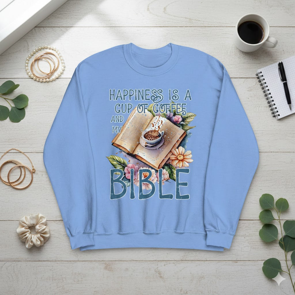 Happiness is a Cup of Coffee and My Bible