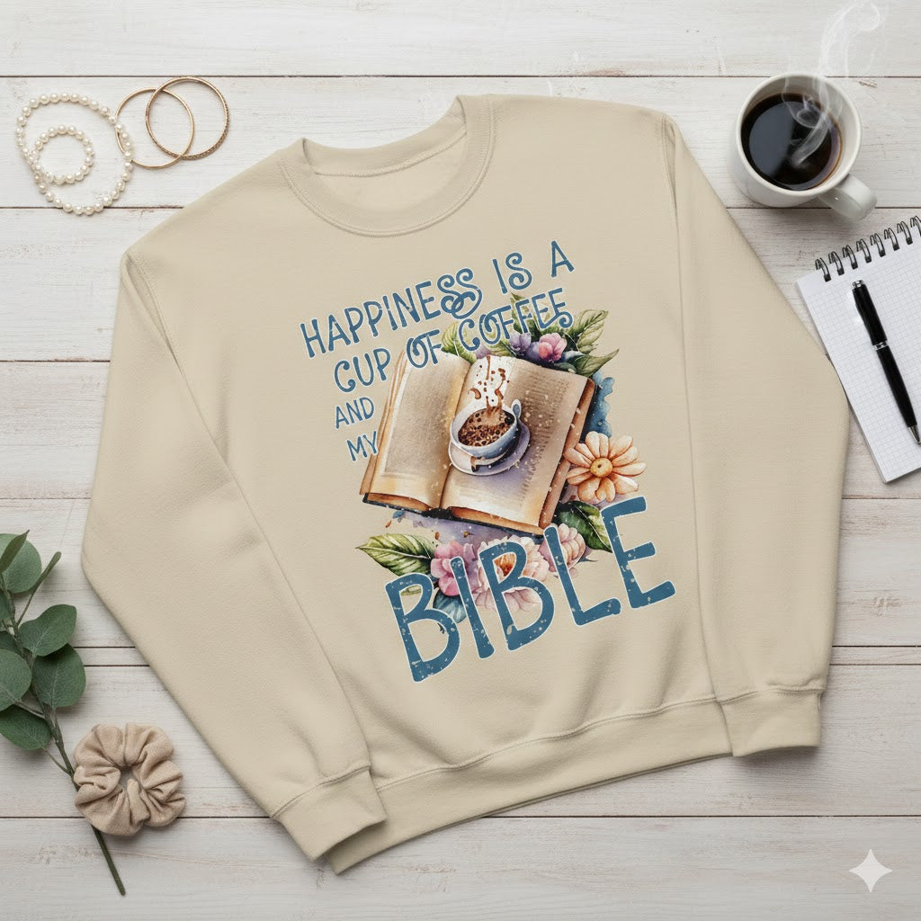 Happiness is a Cup of Coffee and My Bible