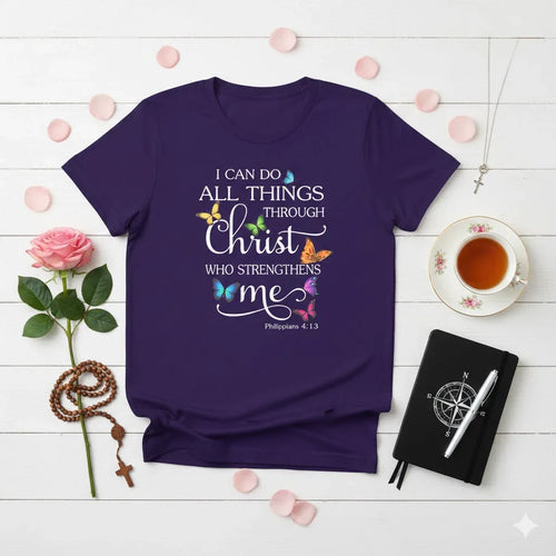 Butterfly - I can do All things Through Christ - Faith Beyond Grace